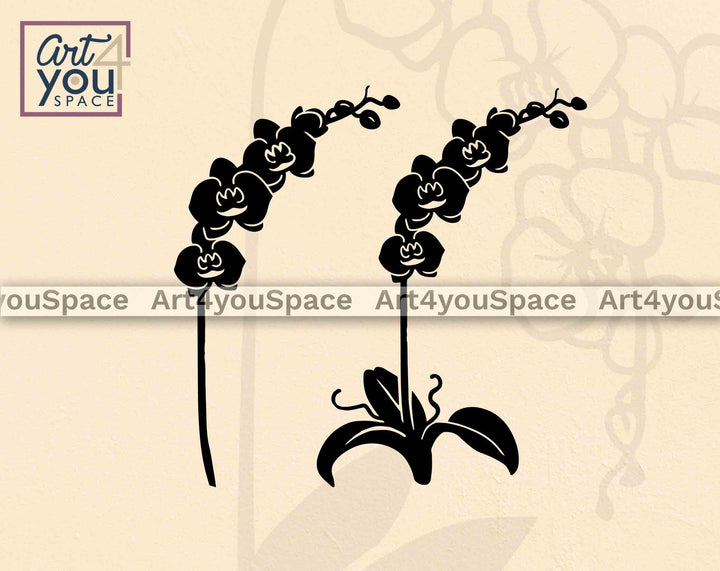 archid flowers laser cut file