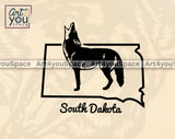 coyote south dakota svg