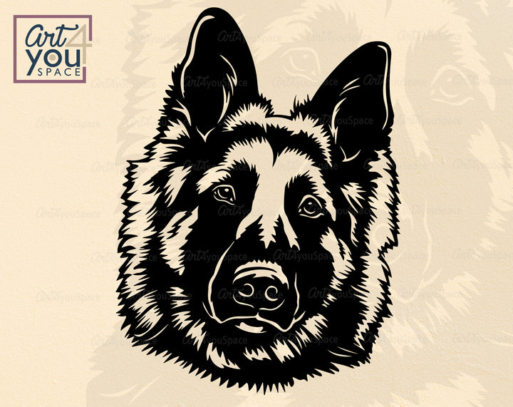 German Shepherd Clipart