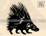 Porcupines Art