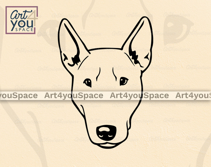 Bull Terrier SVG