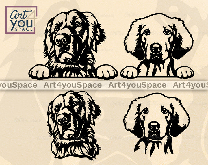 Golden Retriever SVG