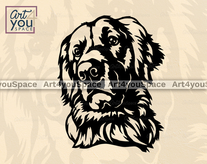 Golden Retriever Vector