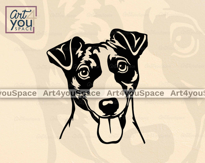 Jack Russell Terrier SVG