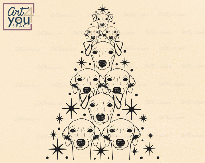 Italian Greyhound SVG