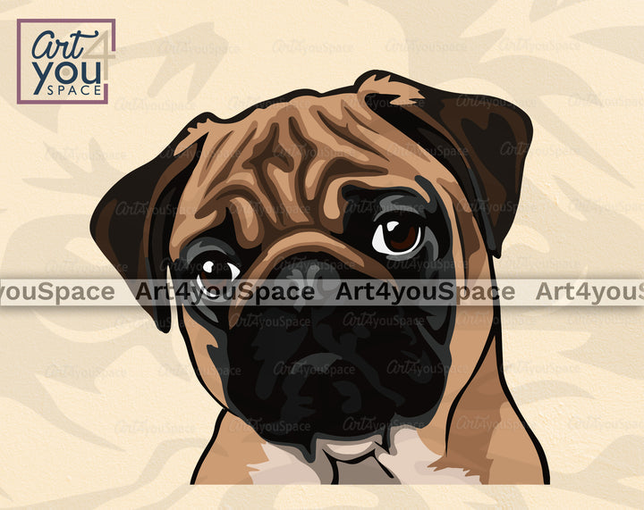 Pug SVG
