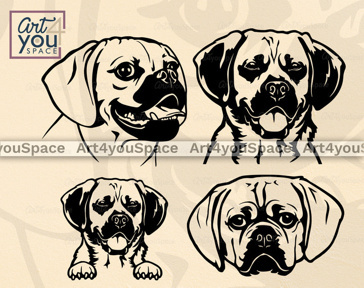 Puggle SVG