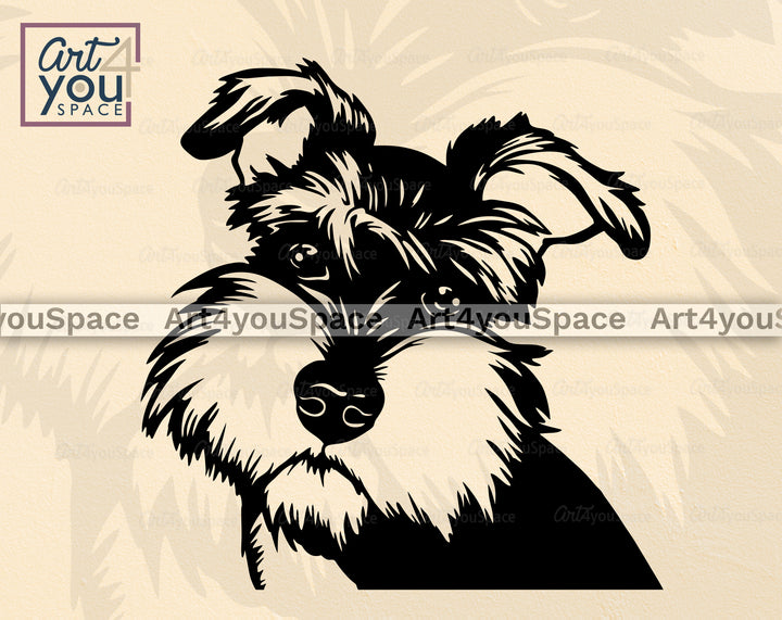 Miniature Schnauzer SVG