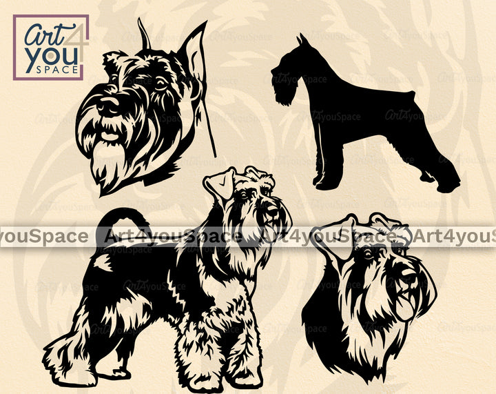 Schnauzer SVG