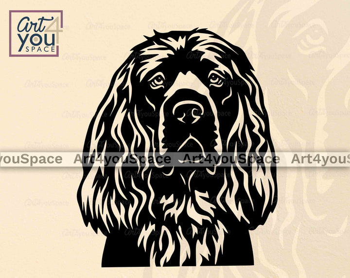 Sussex Spaniel Svg File