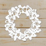 Christmas Toys Wreath Clipart