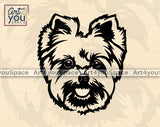 Cute Yorkshire Terrier SVG