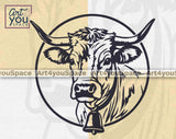 Aubrac Cow file svg