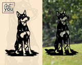 Australian Kelpie  Laser Cut Vector