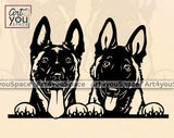 Belgian Malinois  Dog Svg
