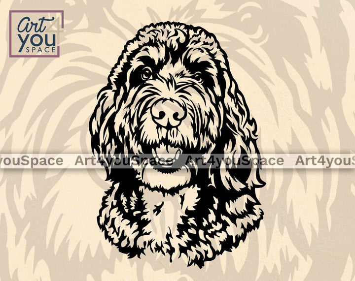 Bernedoodle Clipart