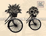 Bicycle Laser Cut  svg