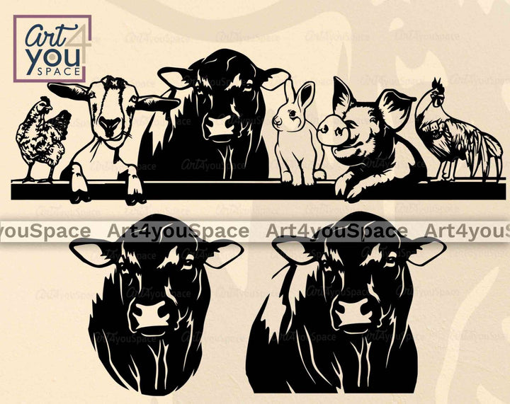 Bull SVG File Cricut