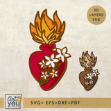 Chaste Heart of Joseph svg