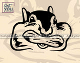 Chipmunk SVG animal clipart