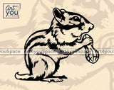 Chipmunk SVG clipart