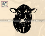 Cow Face png