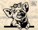 Farm animal flower