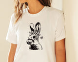Floral Bunny t-shirt svg