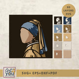 Girl with a Pearl Earring Shadow Box