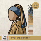Girl with a Pearl Earring just portrait
