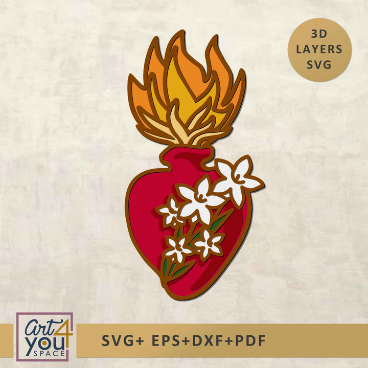  Heart of Joseph svg
