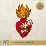  Heart of Joseph svg