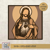 Illustration of a religious figure 