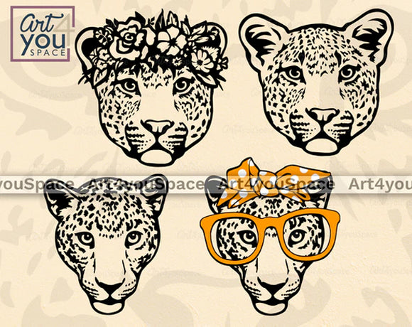 Leopard Animal SVG