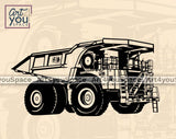 Mining truck svg