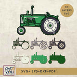 Myltilayered Design Tractor 