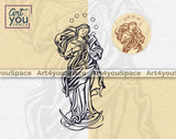 Our Lady Undoer Of Knots SVG