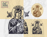 Our Lady of Perpetual Help svg