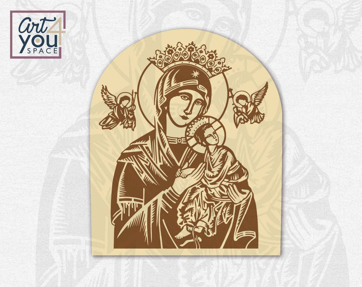 Our Lady of Perpetual Succour SVG