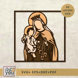 Patroness of Carmel decor