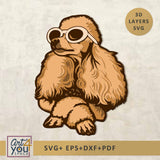 
Poodle Multilayer Cricut Files