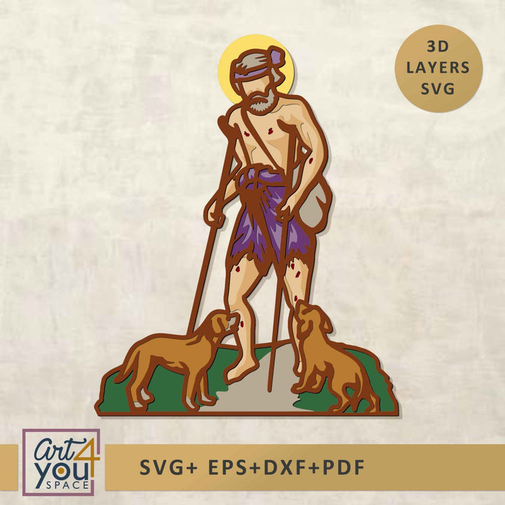 Saint Lazarus svg