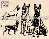 belgian malinois svg