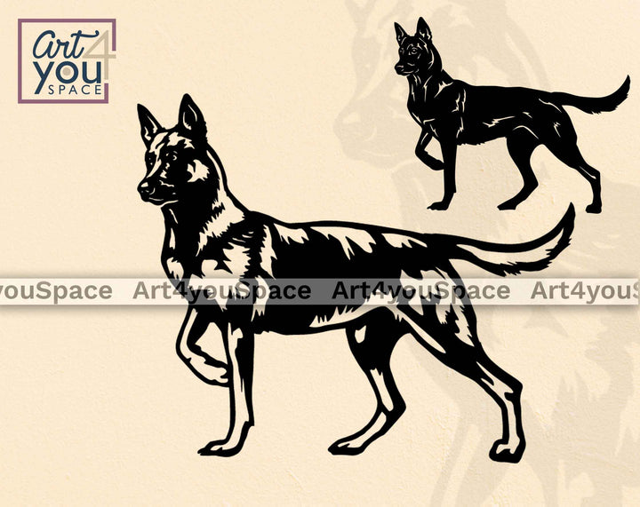belgian shepherd svg