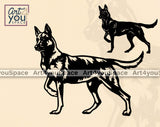 belgian shepherd svg