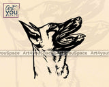 belgian malinois svg files for cricut