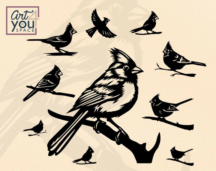 cardinal laser cut