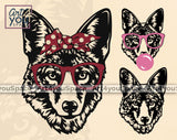 coyote mascot svg