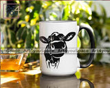 funny cow svg file