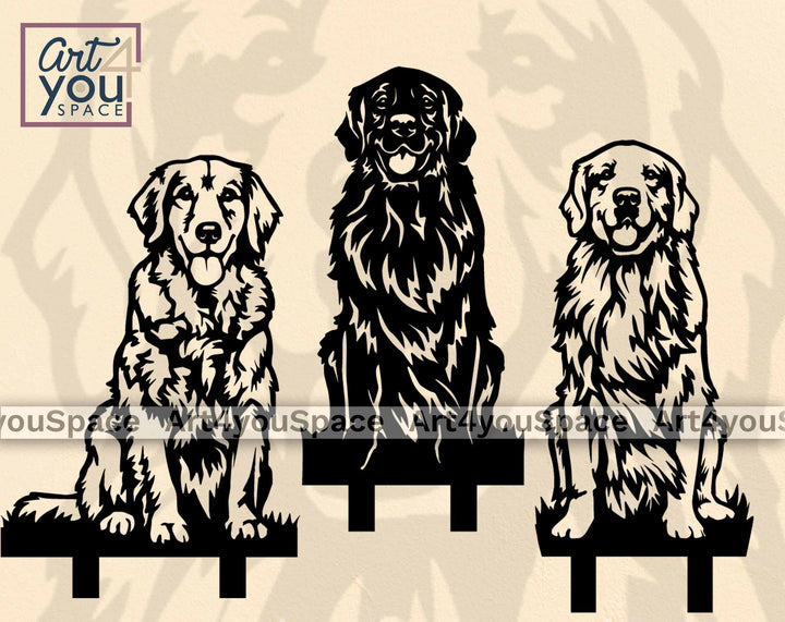 Dog Sitting SVG laser cut file